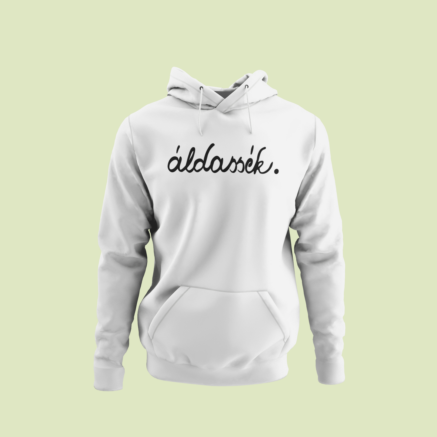 ZShowTime karcsúsított kapucnis pulcsi - Áldassék