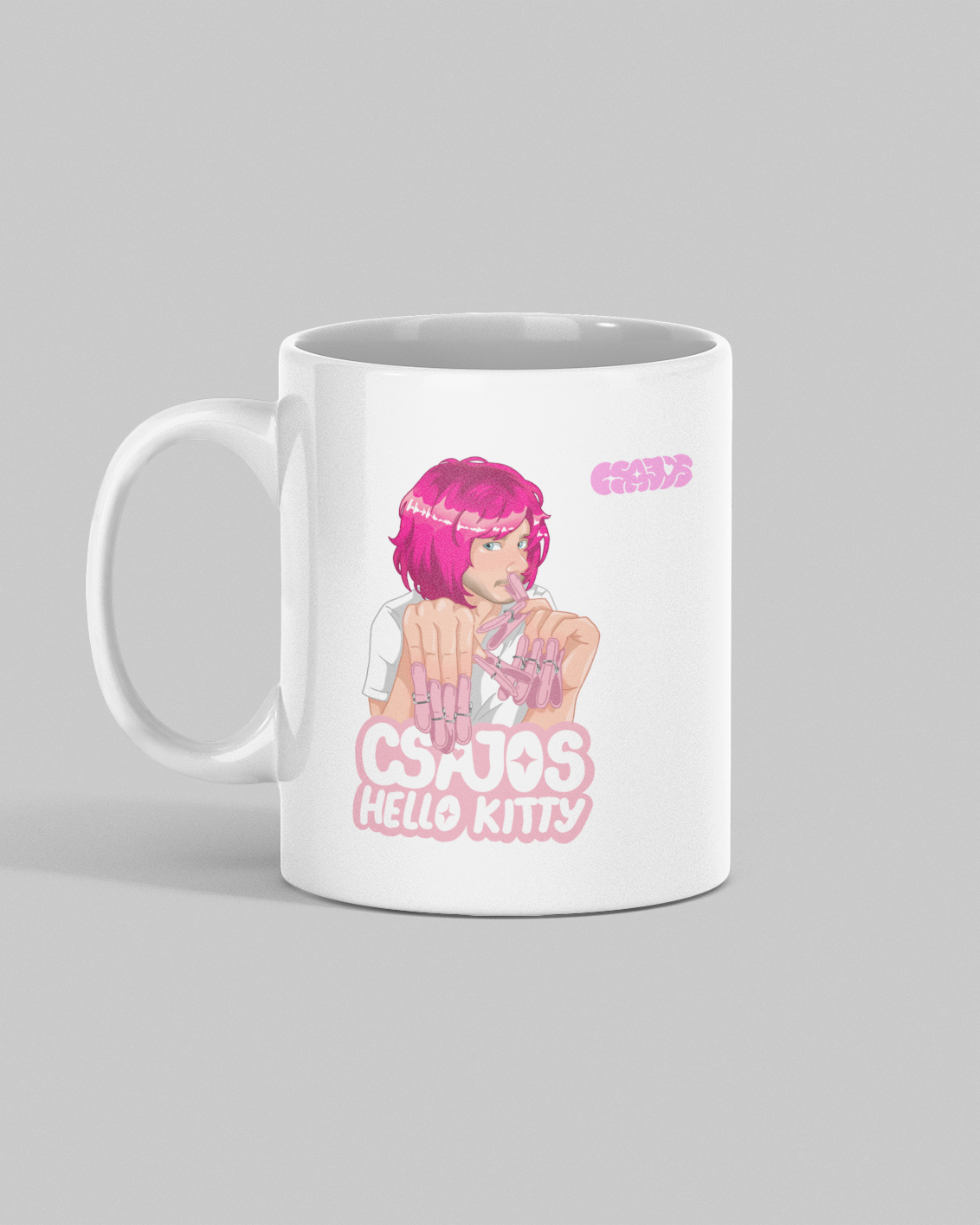 Orovecz Ádám - Csajos Hello Kitty - Bögre