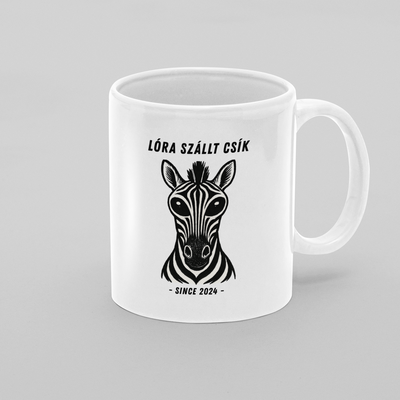 Gulyáságyú - Zebra - bögre