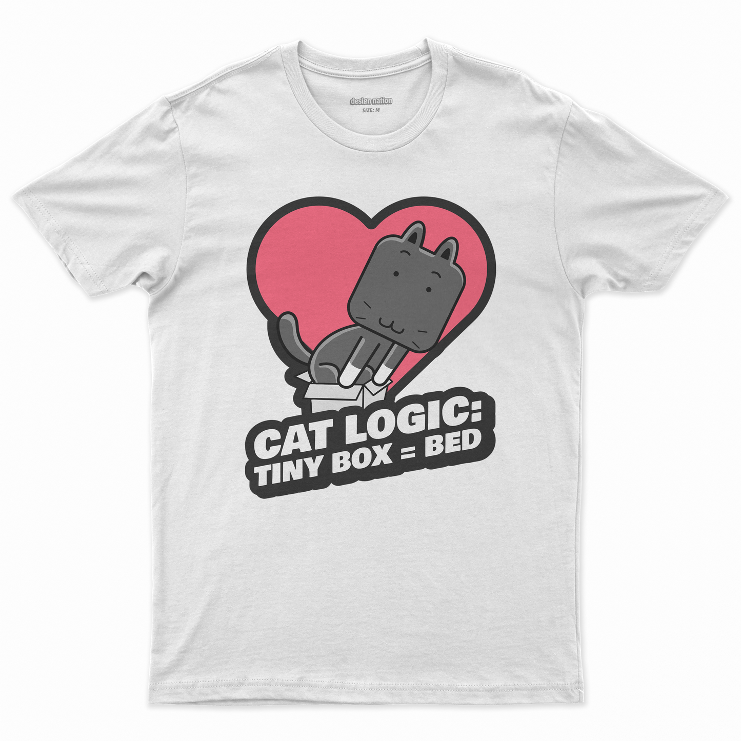 Cat login:tiny box=bed  Póló