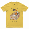 If I fits I sits T-shirt