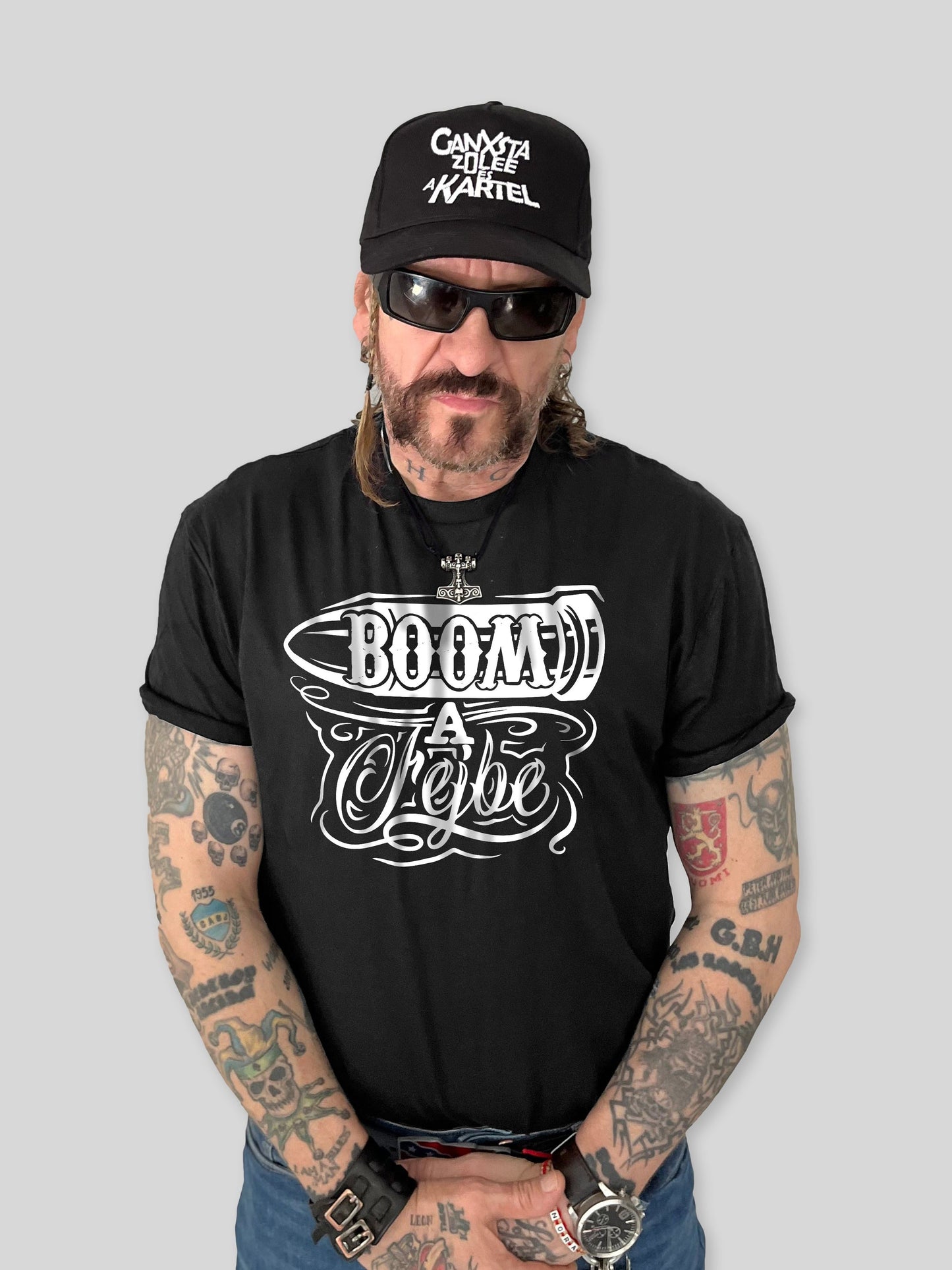 Kartel -Boom a fejbe póló