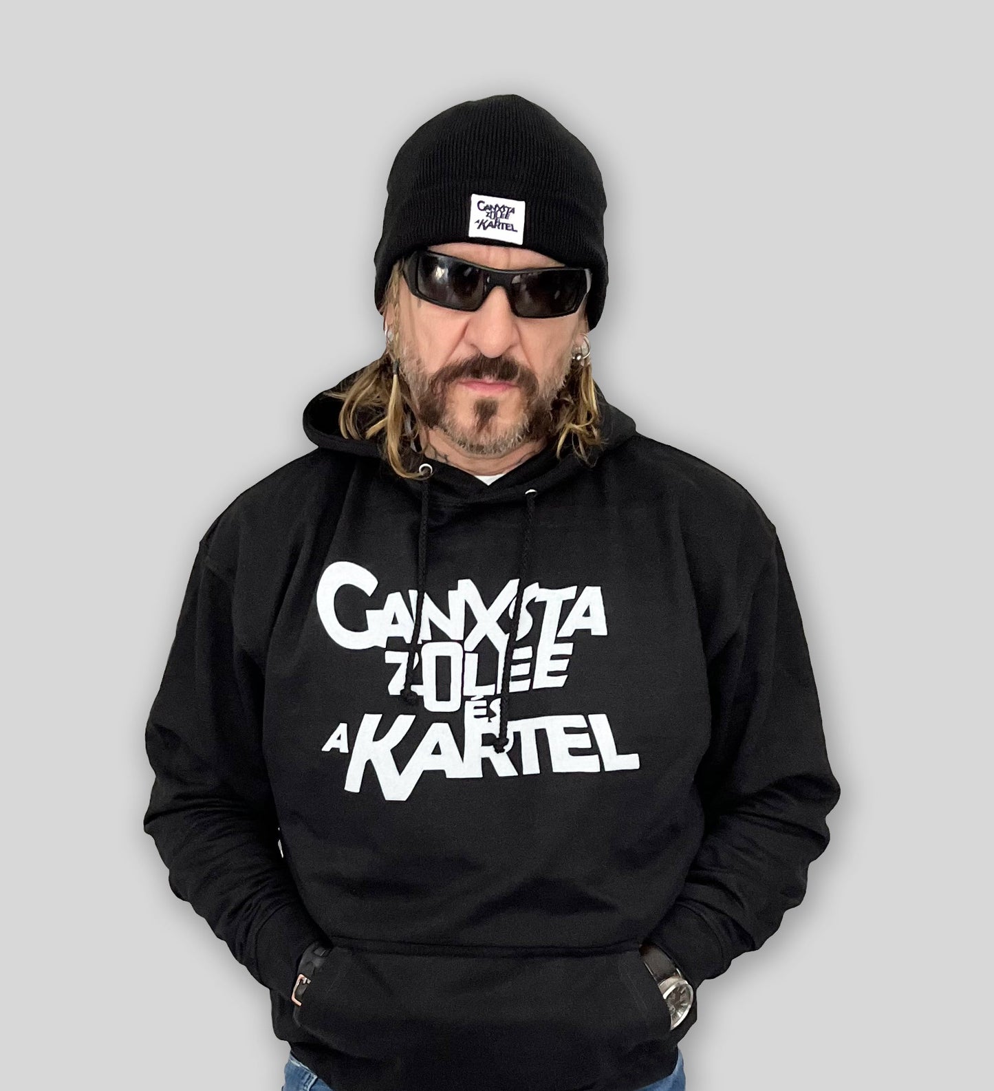 Kartel -Kartel logo pulóver