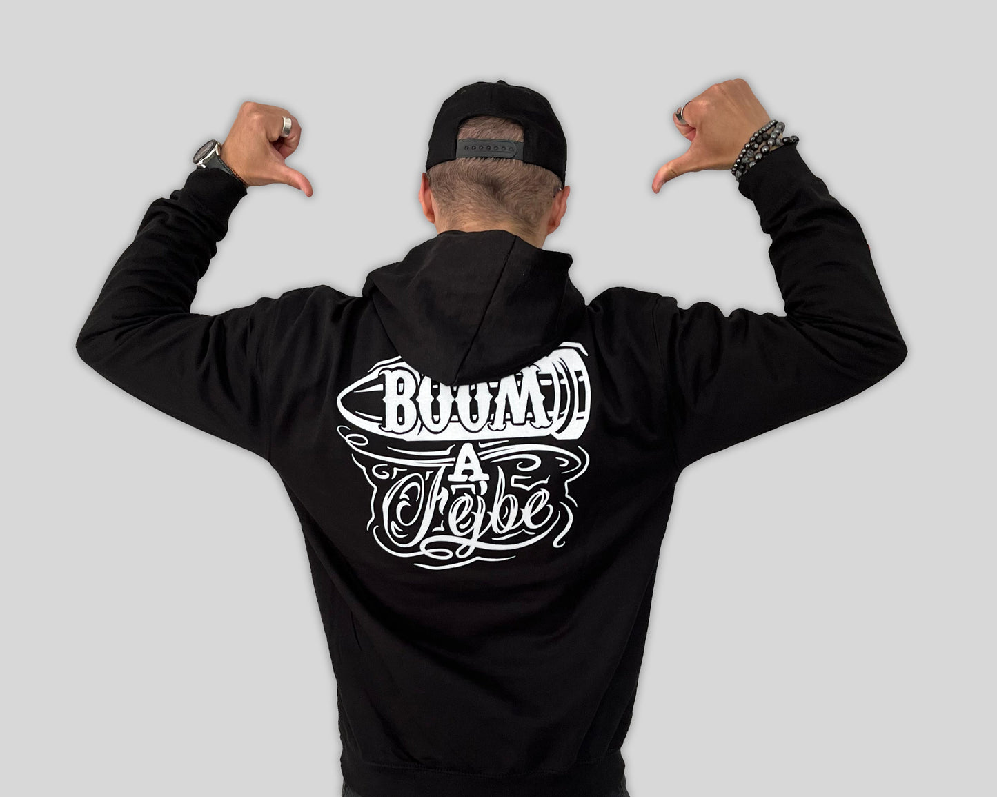 Boom a fejbe pulóver