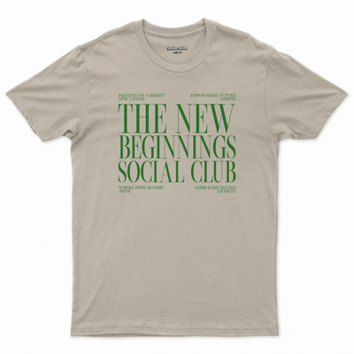 The new beginnings social club Póló
