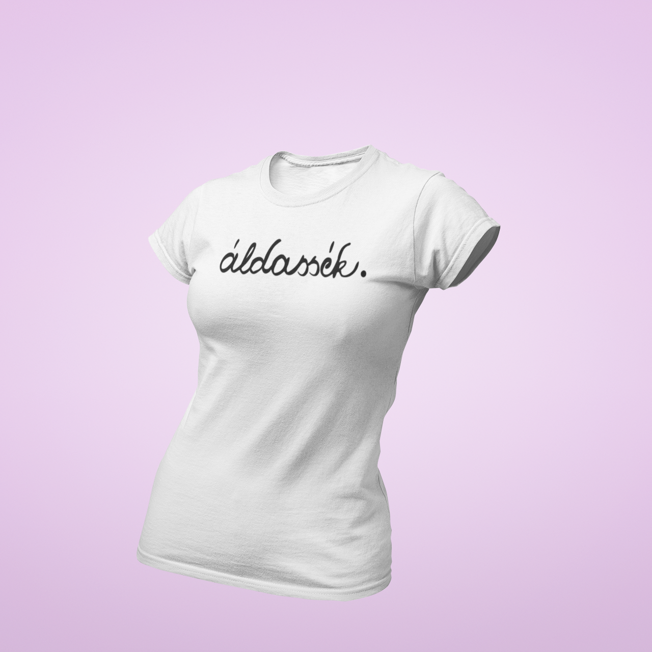 ZShowTime karcsúsított női póló - Áldassék