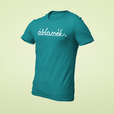 ZShowTime karcsúsított férfi póló - Áldassék