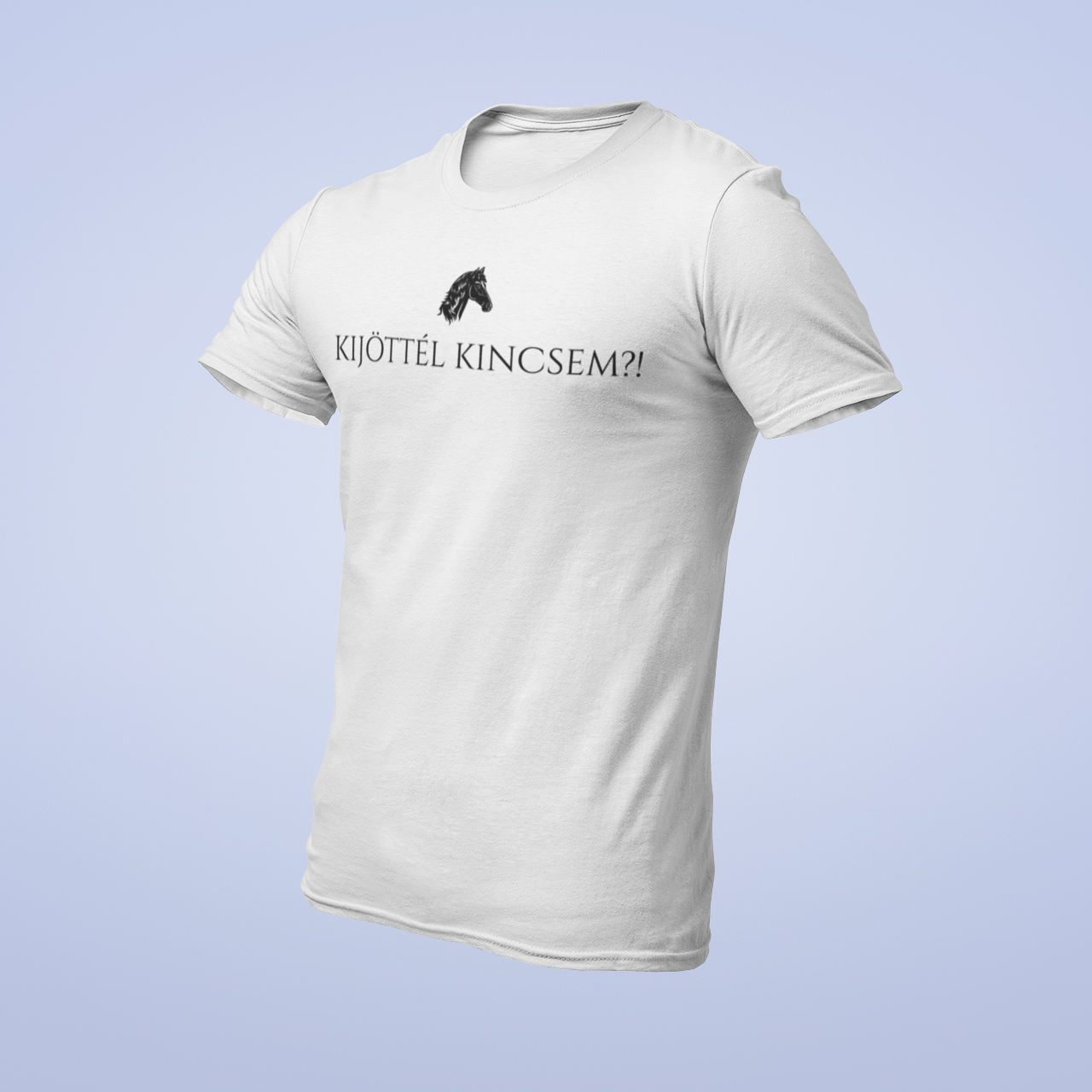 ZShowTime karcsúsított férfi póló - Kijöttél Kincsem?