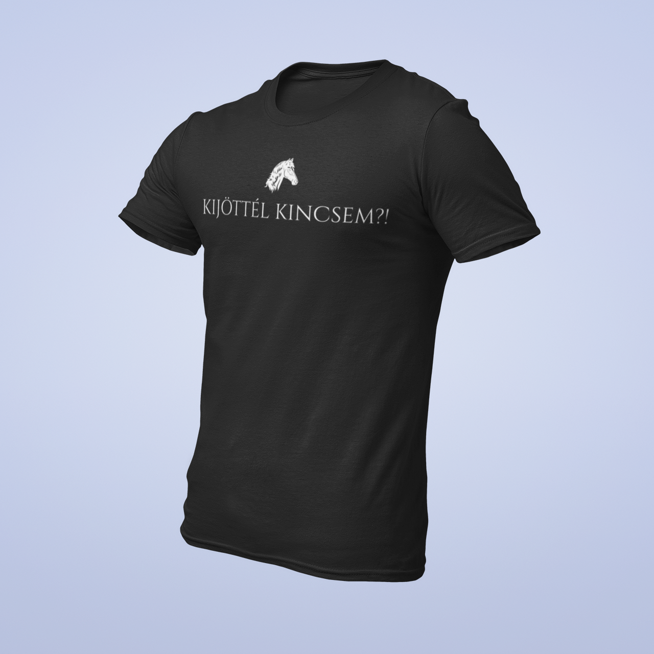 ZShowTime karcsúsított férfi póló - Kijöttél Kincsem?