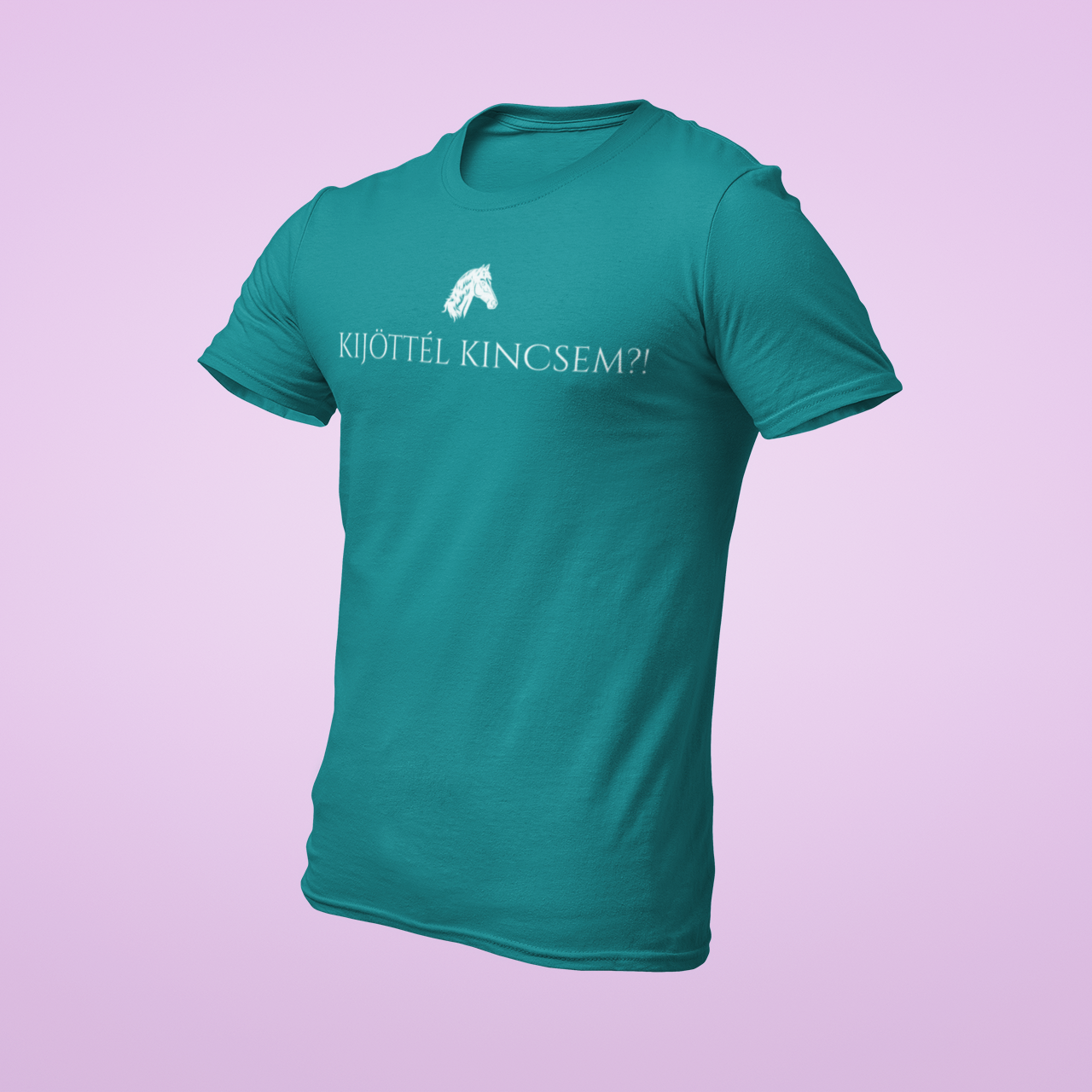 ZShowTime karcsúsított férfi póló - Kijöttél Kincsem?