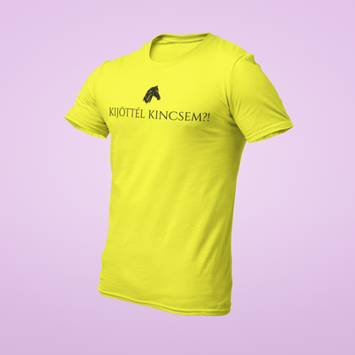 ZShowTime karcsúsított férfi póló - Kijöttél Kincsem?