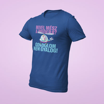 ZShowTime karcsúsított férfi póló - Mivel mész a Pridera?