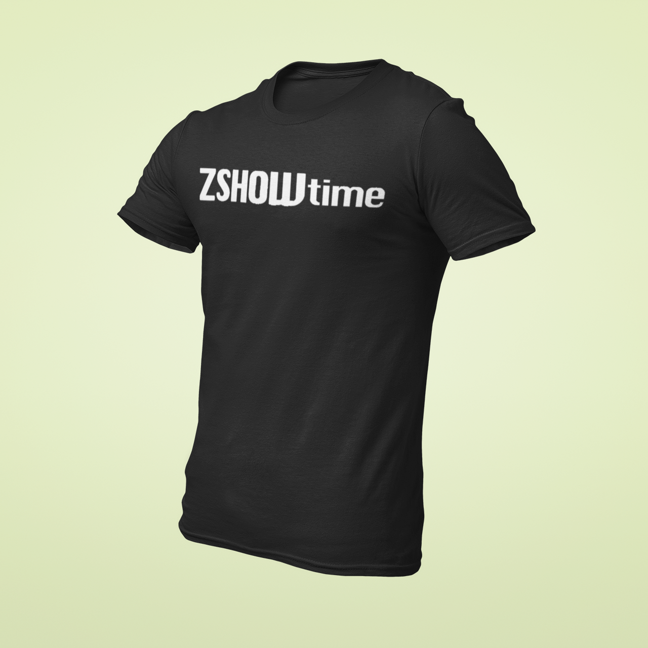 ZShowTime karcsúsított férfi póló -ZSHOWtime logó