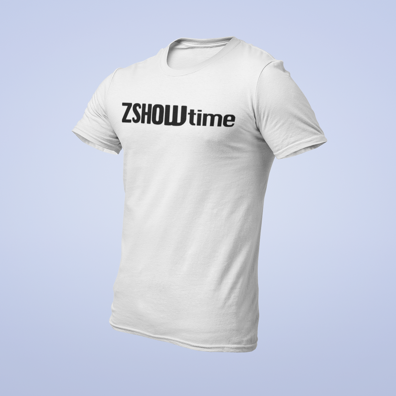 ZShowTime karcsúsított férfi póló -ZSHOWtime logó