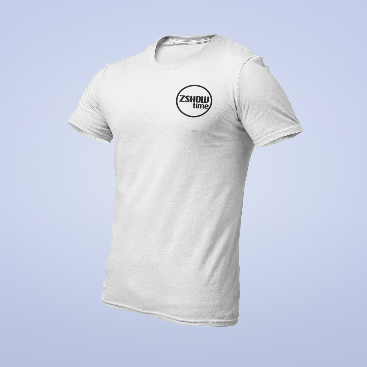 ZShowTime karcsúsított férfi póló -ZSHOWtime mellkas logó
