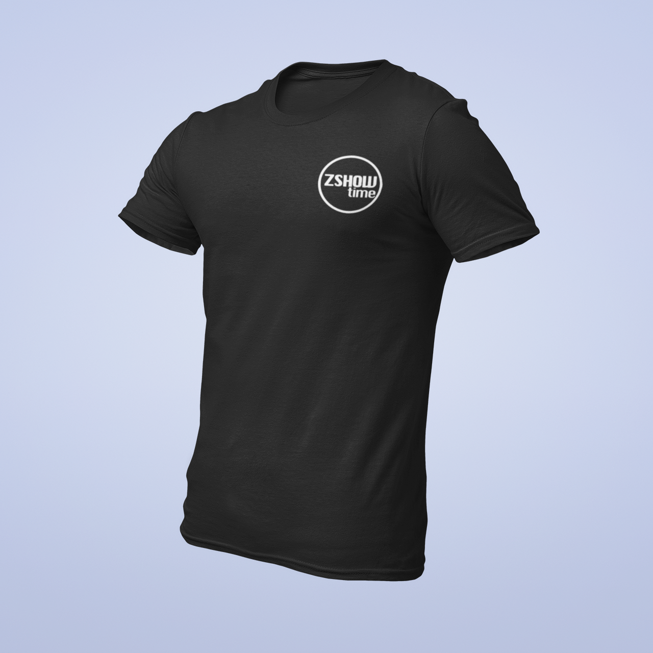 ZShowTime karcsúsított férfi póló -ZSHOWtime mellkas logó