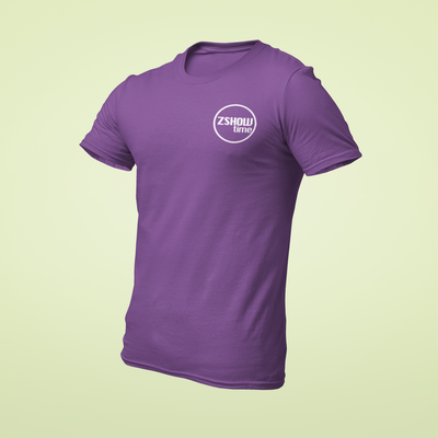 ZShowTime karcsúsított férfi póló -ZSHOWtime mellkas logó