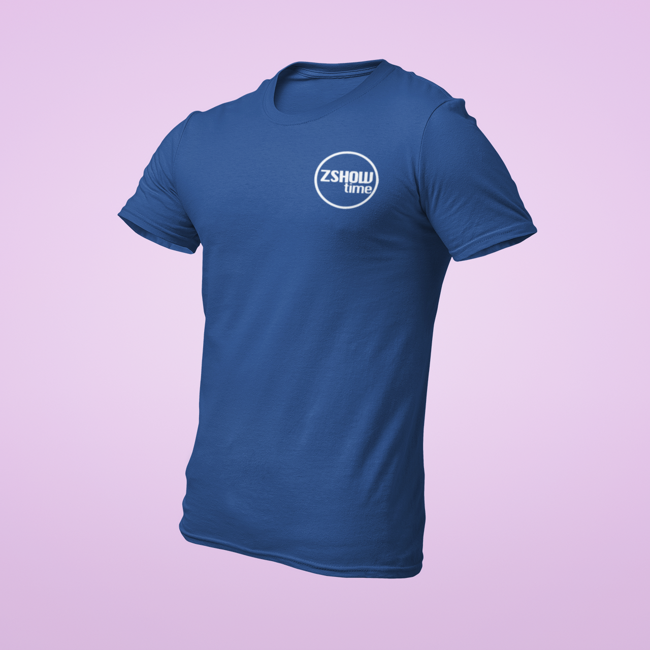 ZShowTime karcsúsított férfi póló -ZSHOWtime mellkas logó