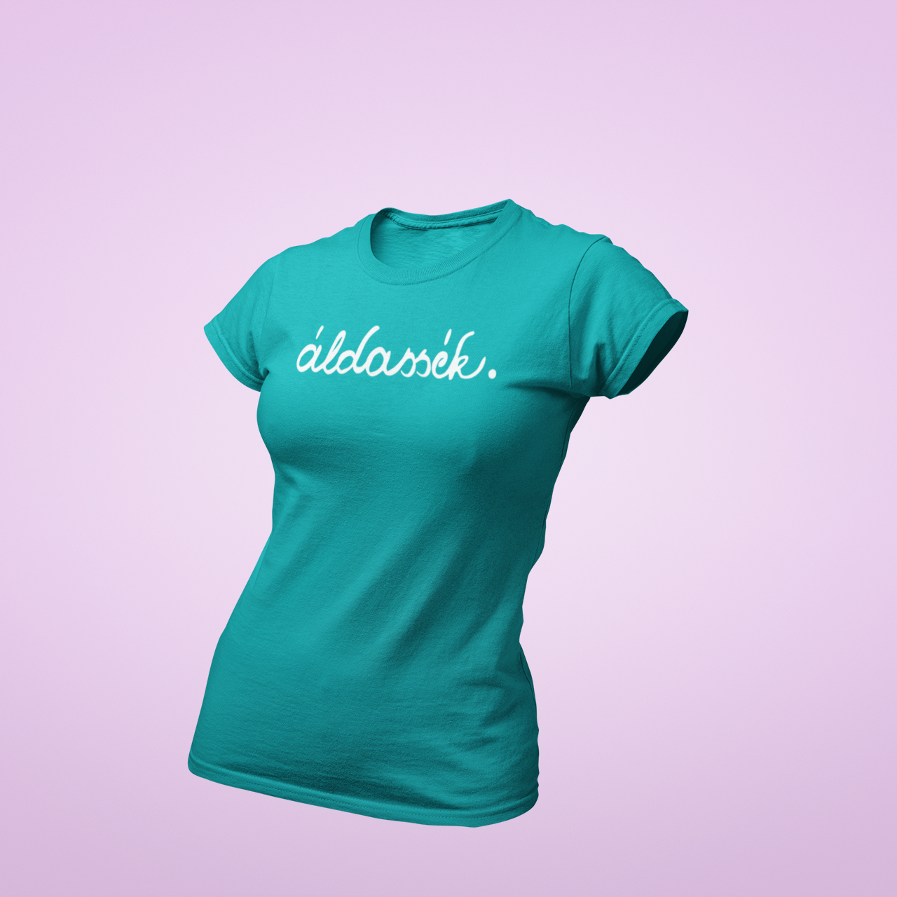 ZShowTime karcsúsított női póló - Áldassék