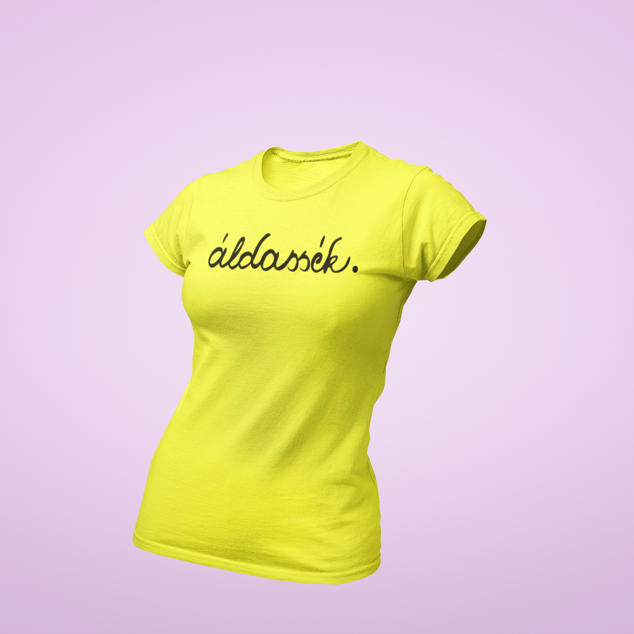 ZShowTime karcsúsított női póló - Áldassék