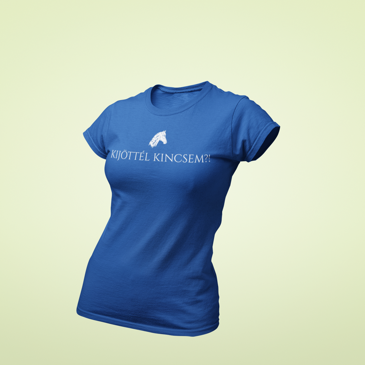 ZShowTime karcsúsított női póló - Kijöttél Kincsem?