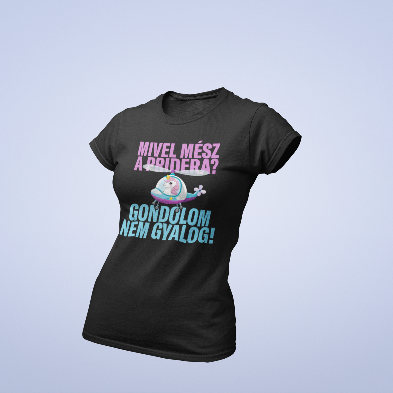 ZShowTime karcsúsított női póló - Mivel mész a Pridera?