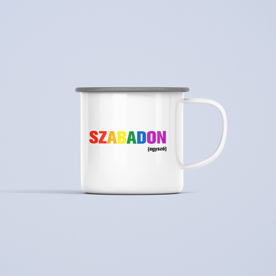 ZShowTime fém bögre - SZABADON