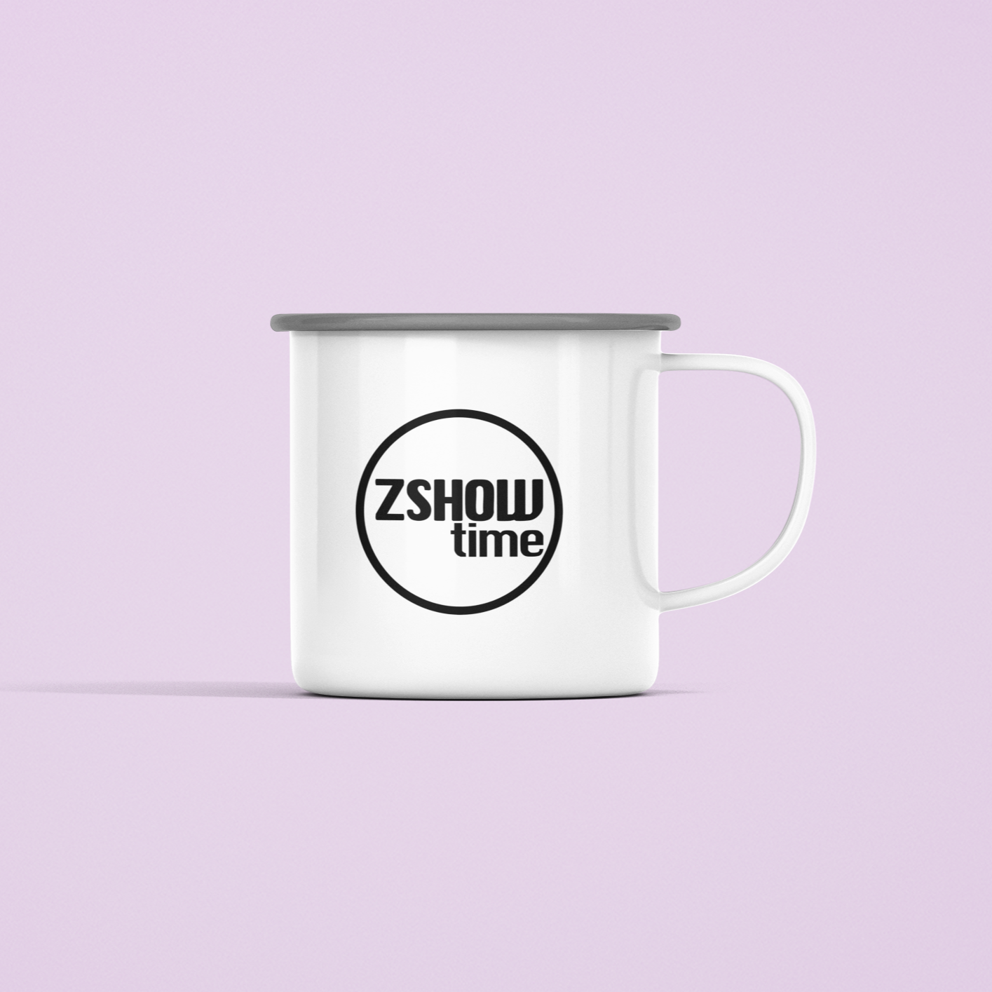 ZShowTime fém bögre - SHOWtime kör alakú logó