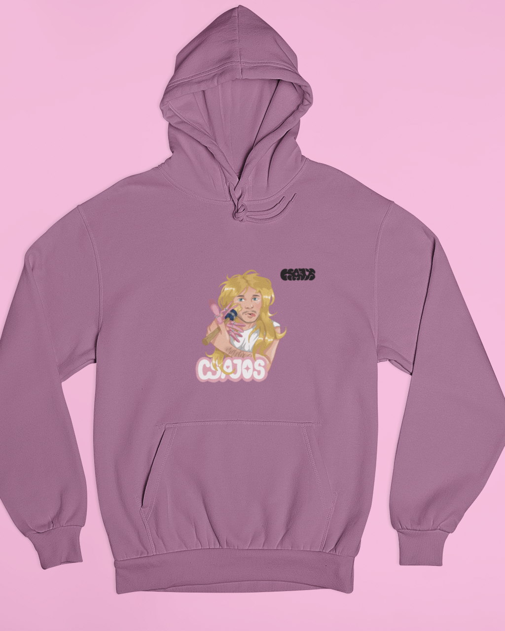 Orovecz Ádám - Ecsetes Csajos - Kapucnis unisex pulóver