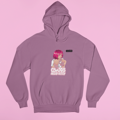 Orovecz Ádám - Csajos Hello Kitty - Kapucnis unisex pulóver