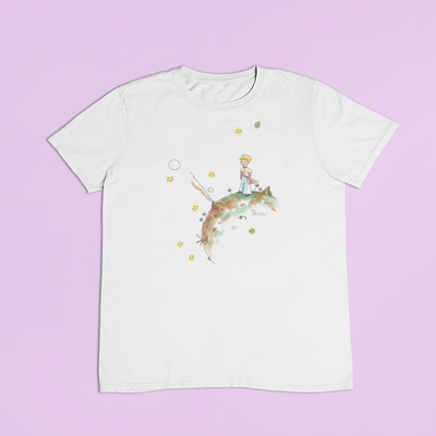 ZShowTime unisex póló - Kis Herceg – Csillaghullás Akvarell