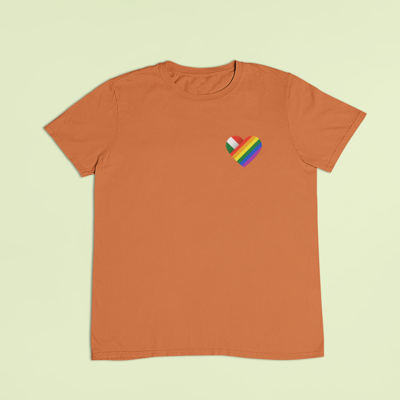 ZShowTime unisex póló - HUN Pride Szív