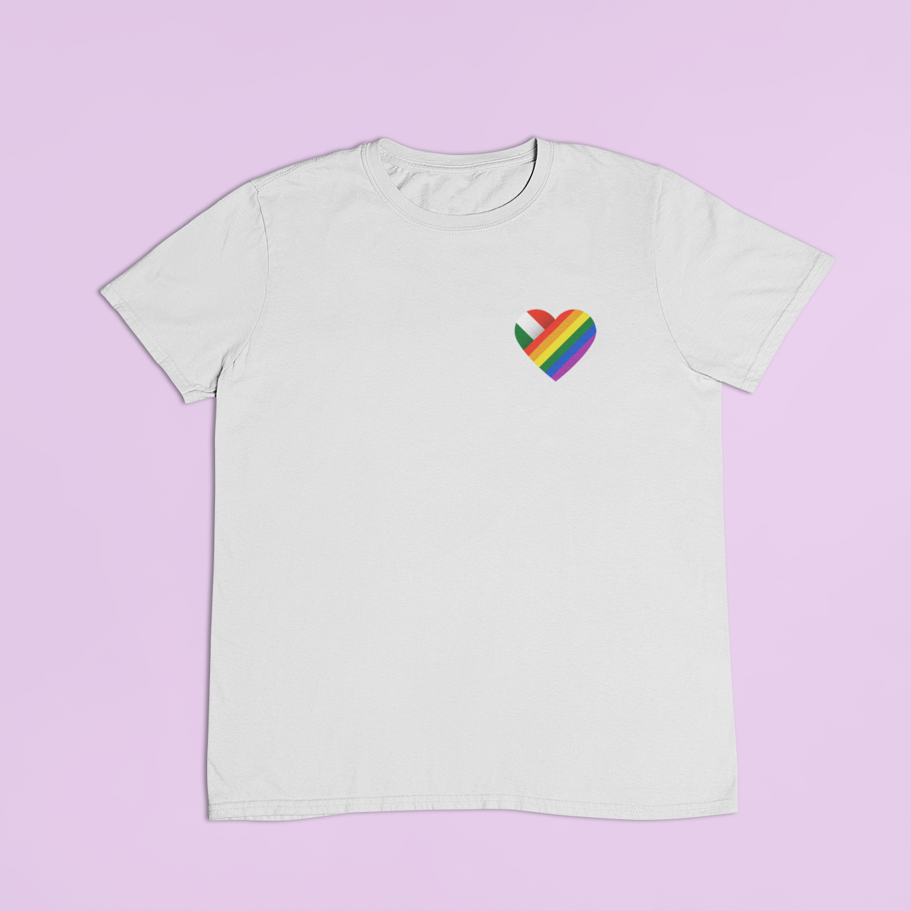 ZShowTime unisex póló - HUN Pride Szív