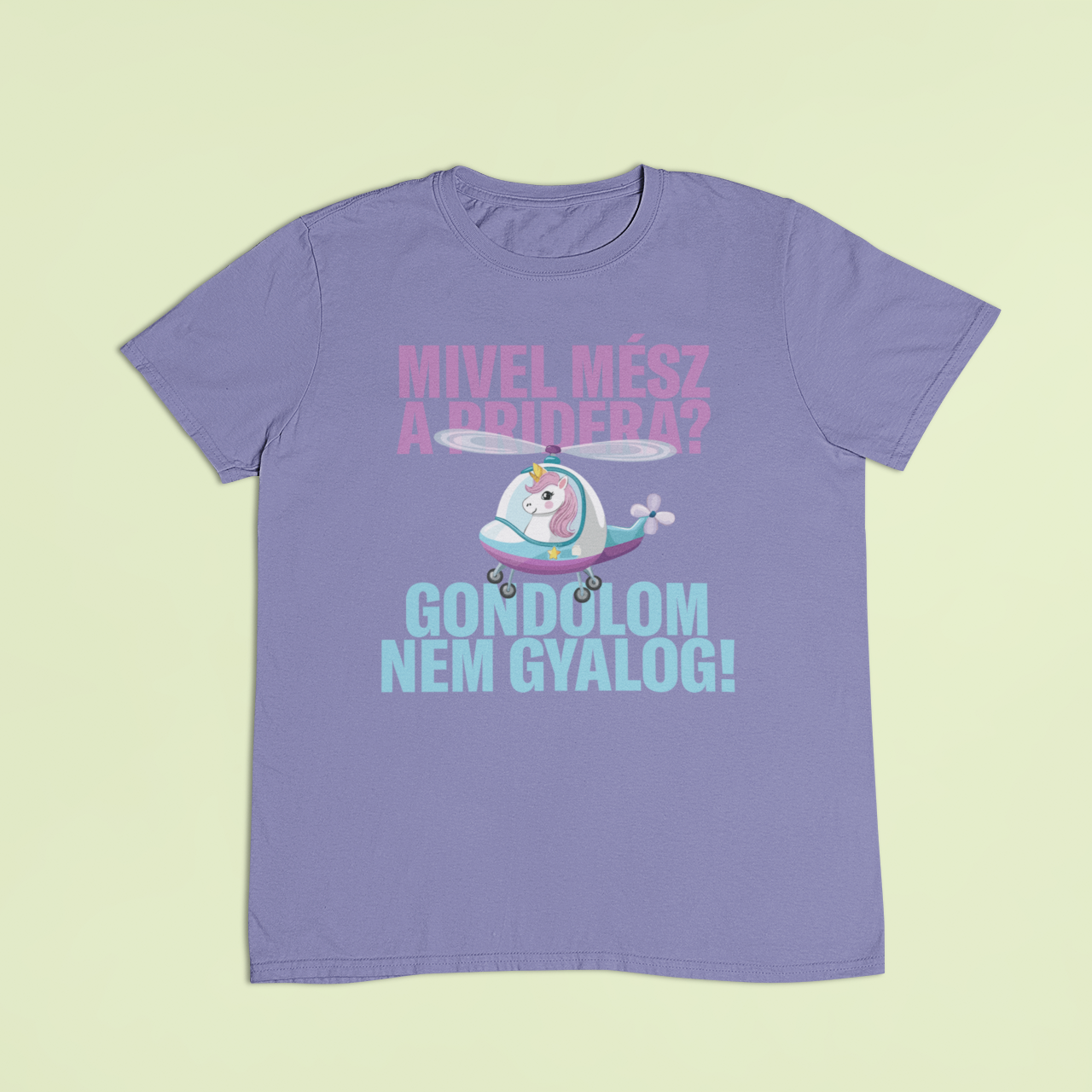 ZShowTime unisex póló - Mivel mész a Pridera?