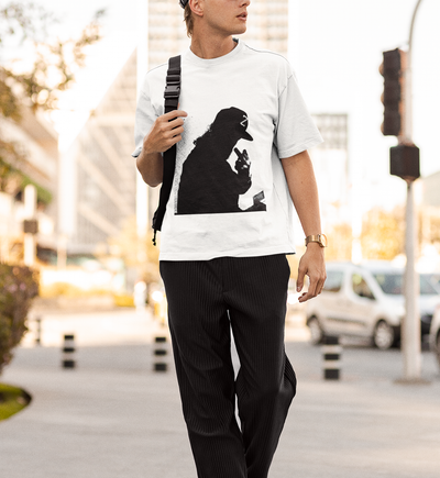 Zoli f**k you férfi oversize póló