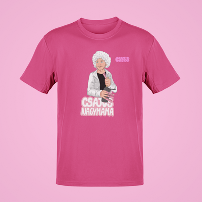 Orovecz Ádám - Csajos nagymama - unisex póló