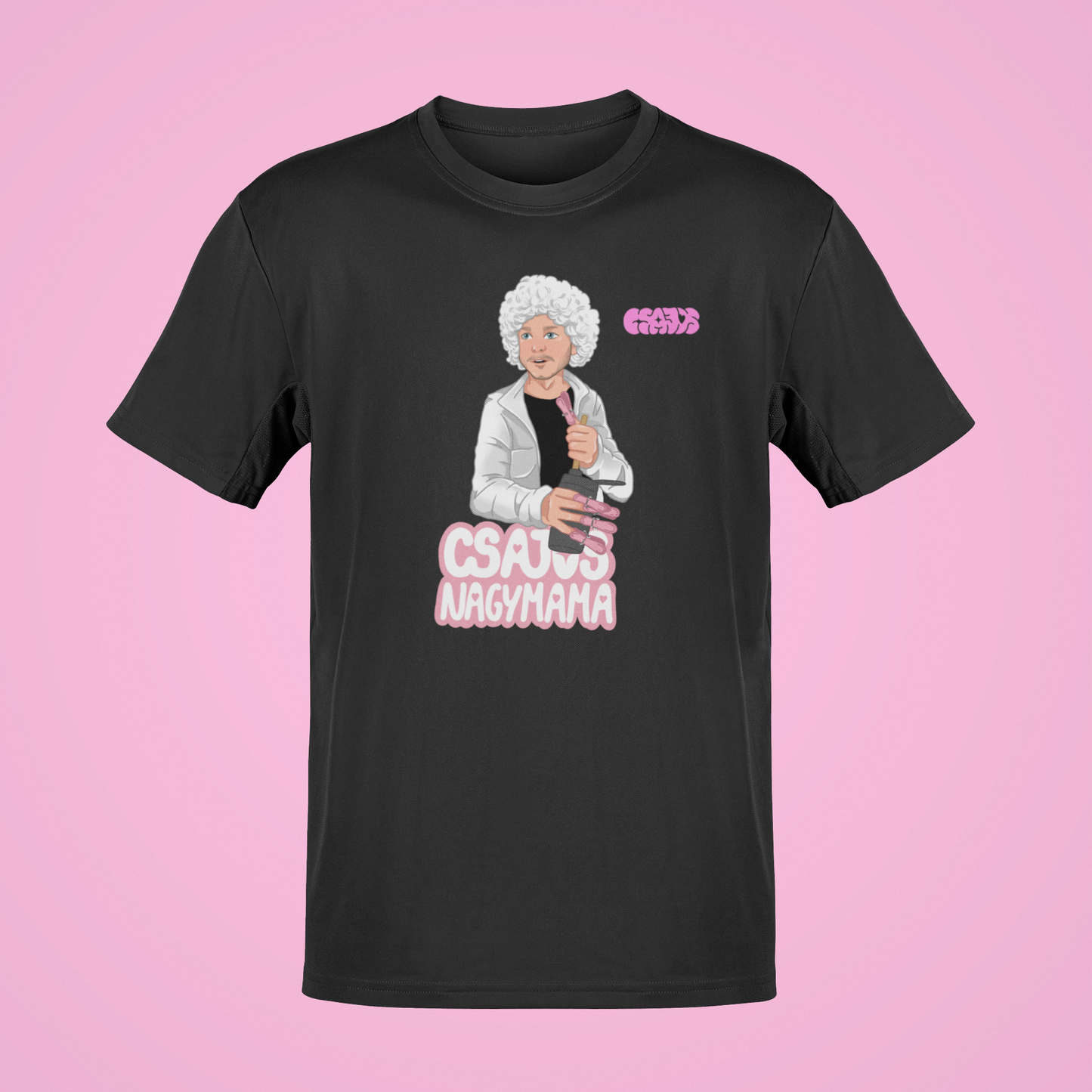 Orovecz Ádám - Csajos nagymama - unisex póló