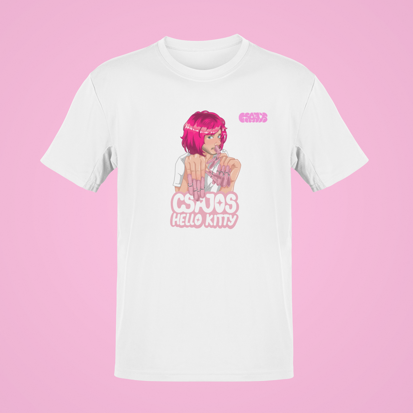 Orovecz Ádám - Csajos Hello Kitty - unisex póló