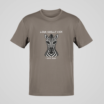 Gulyáságyú - Zebra - unisex póló