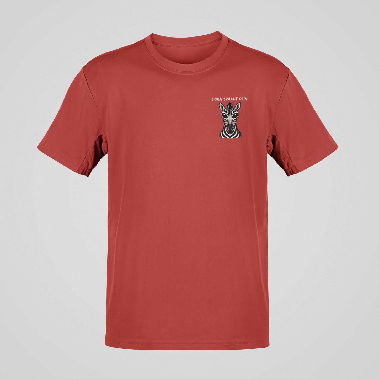 Gulyáságyú - Zebra mellkaslogó - unisex póló