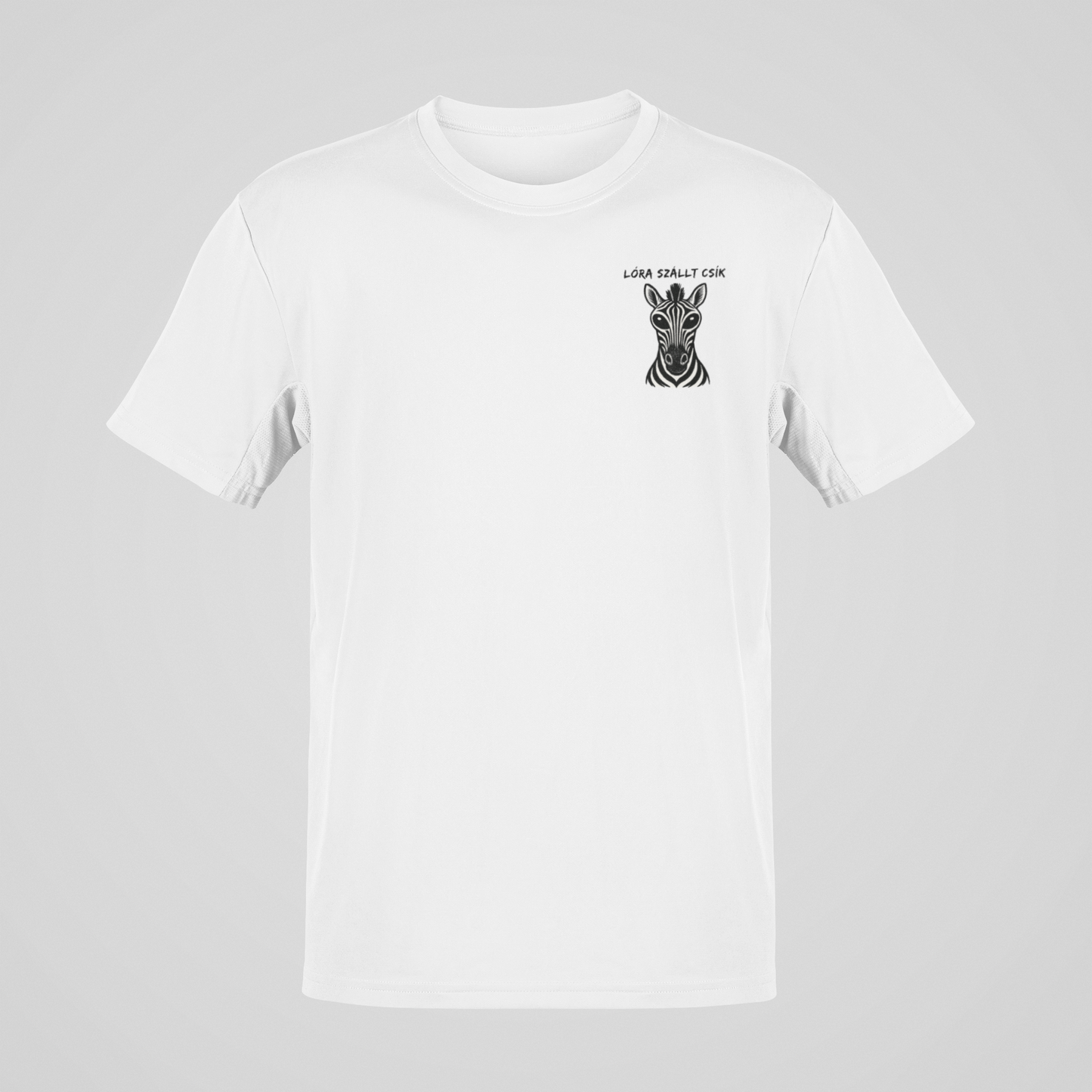 Gulyáságyú - Zebra mellkaslogó - unisex póló