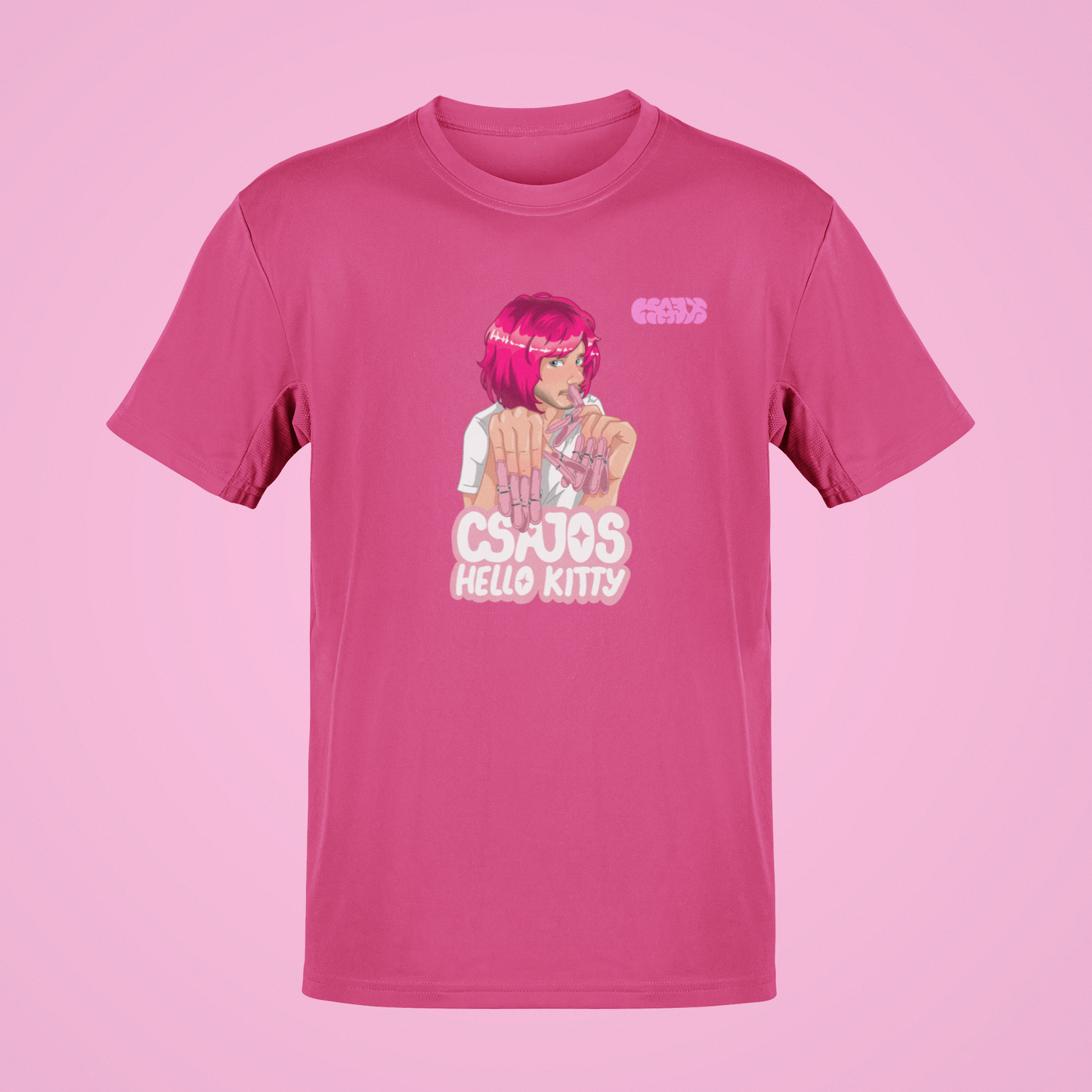 Orovecz Ádám - Csajos Hello Kitty - unisex póló