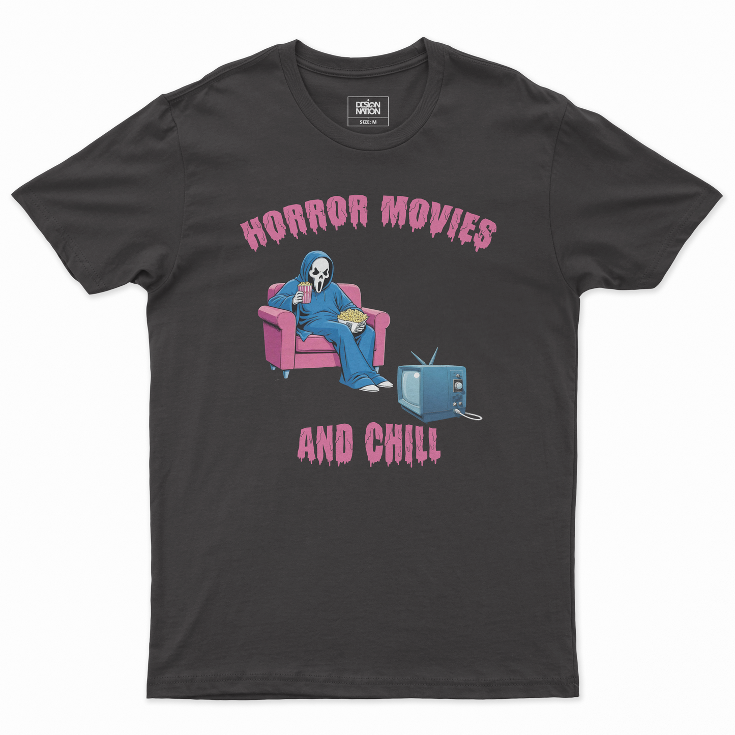 Horror movies and chill Póló