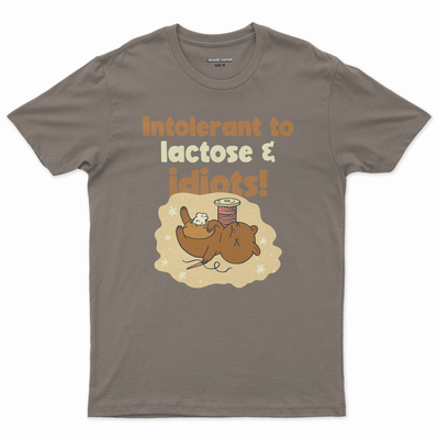 Intolerant to lactose & idiots Póló