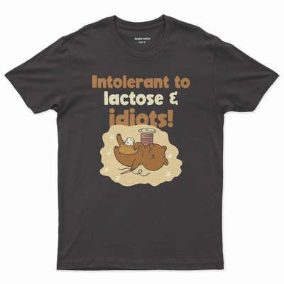 Intolerant to lactose & idiots Póló