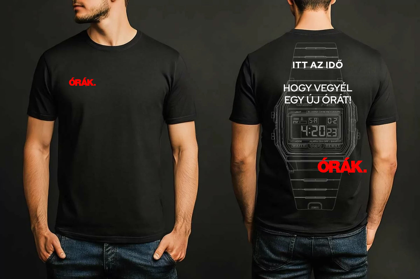 Beszéljünk Órákról - Itt az idő  - unisex póló