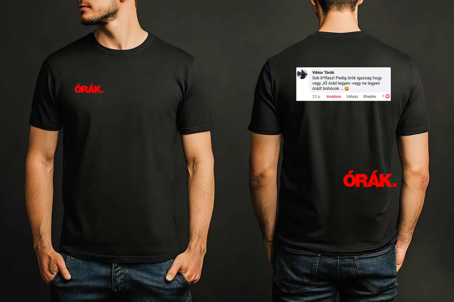 Beszéljünk Órákról - Jó órád legyen - unisex póló