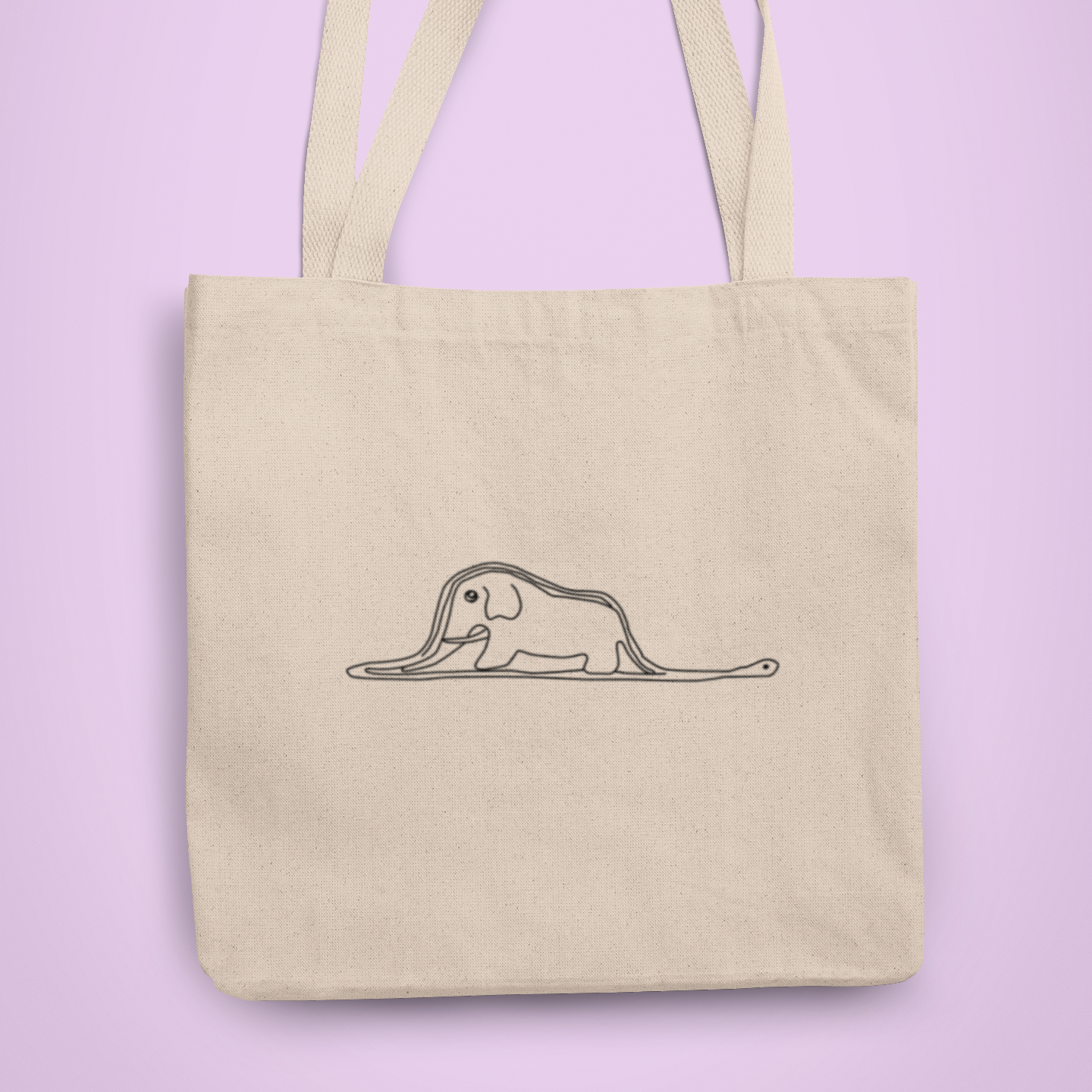 ZShowTime vászontáska - Elefánt a Kígyóban