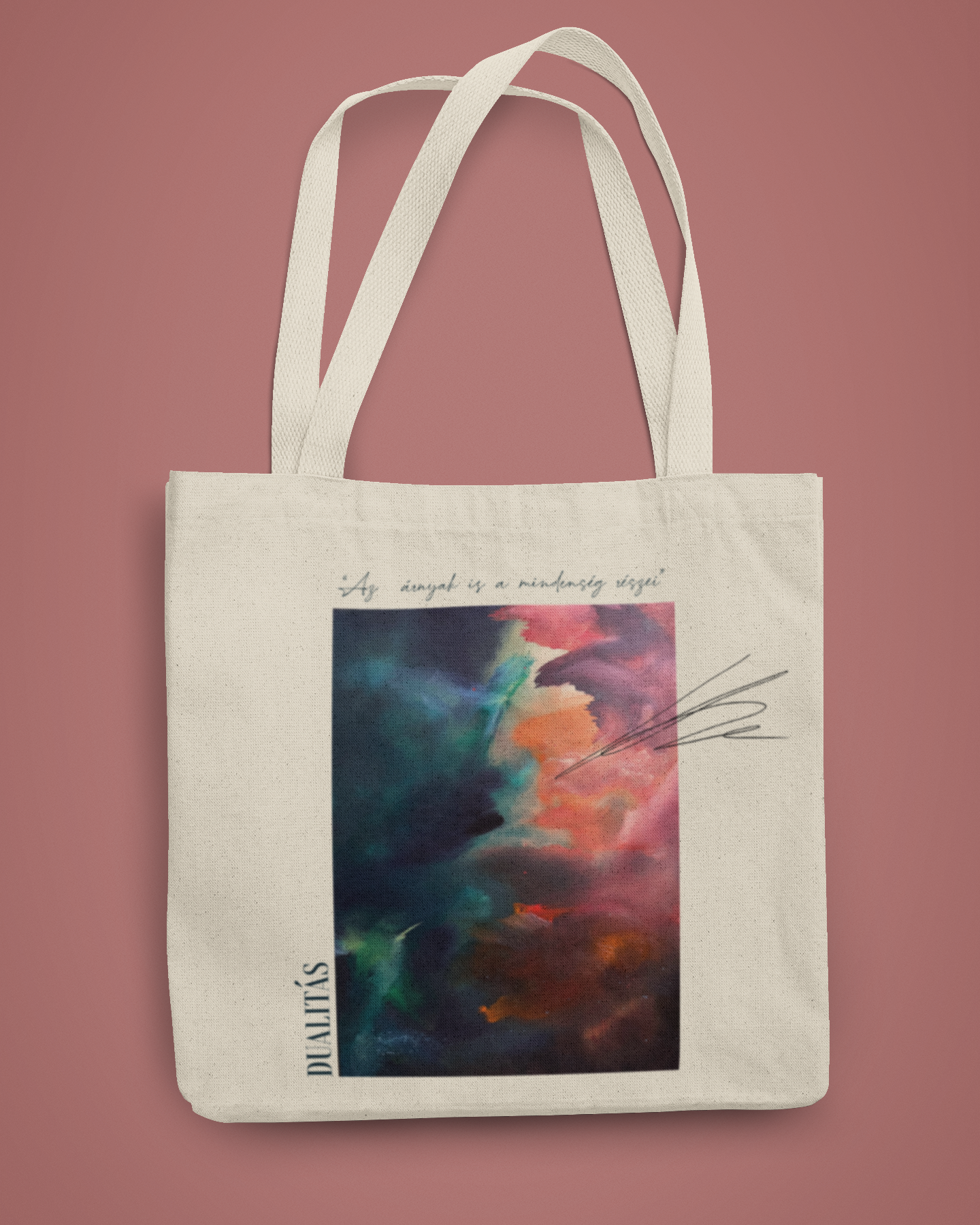 Kapi Levi - Dualitás vászontáska