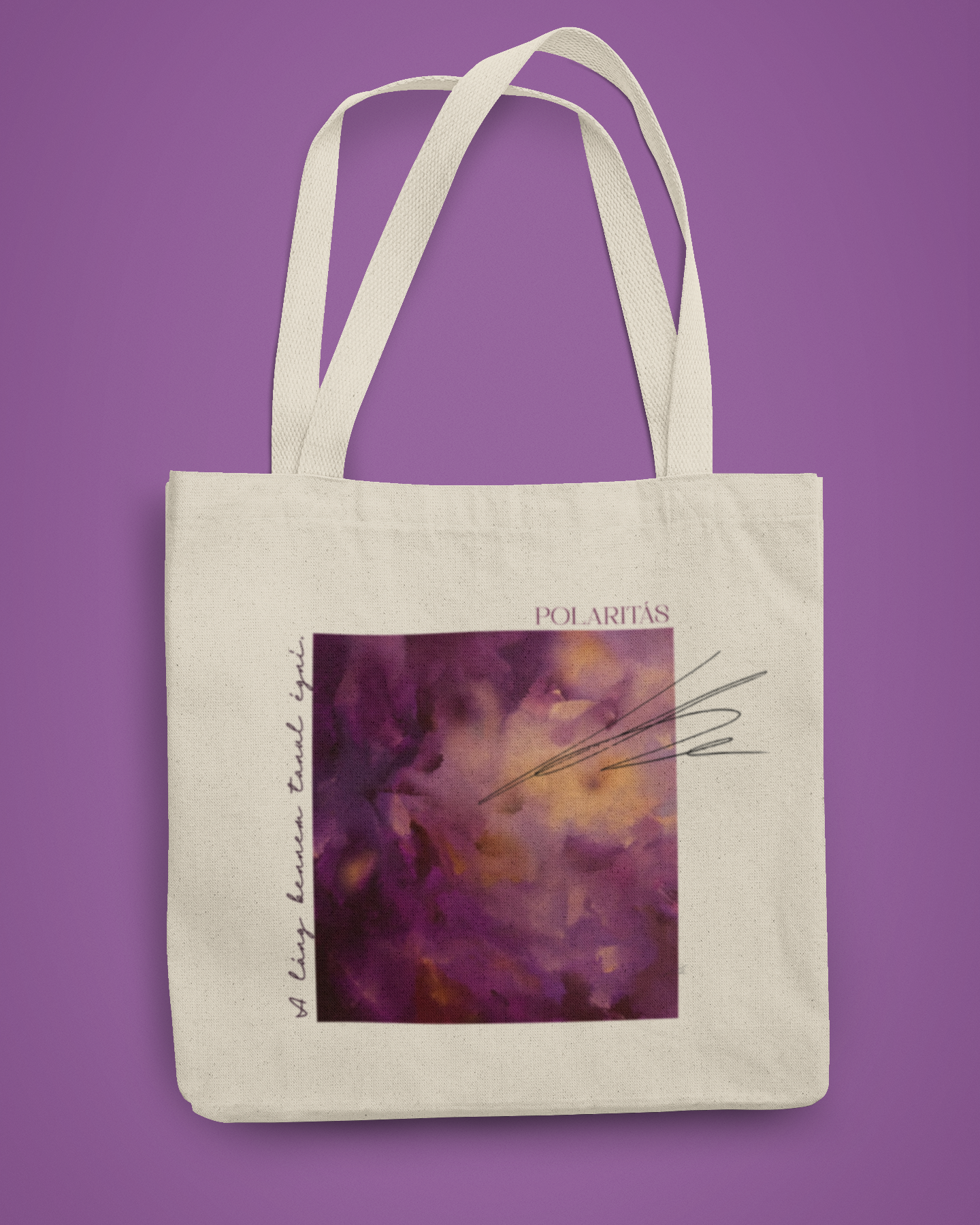 Kapi Levi - Polaritás vászontáska